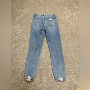Abercrombie & fitch the super skinny ankle jeans womens 8/29L high rise distress
